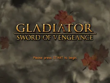 Gladiator Sword of Vengeance (USA) screen shot title